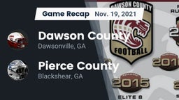 Recap: Dawson County  vs. Pierce County  2021