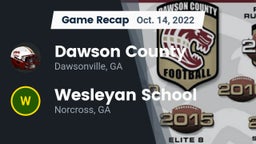 Recap: Dawson County  vs. Wesleyan School 2022