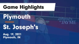 Plymouth  vs St. Joseph's  Game Highlights - Aug. 19, 2021