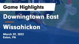 Downingtown East  vs Wissahickon  Game Highlights - March 29, 2022