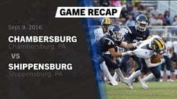 Recap: Chambersburg  vs. Shippensburg  2016