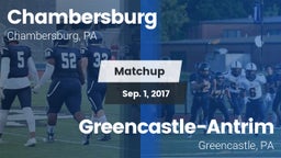 Matchup: Chambersburg Middle vs. Greencastle-Antrim  2017