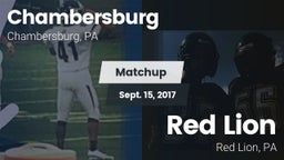 Matchup: Chambersburg Middle vs. Red Lion  2017