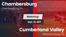 Matchup: Chambersburg High Sc vs. Cumberland Valley  2017