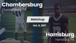Matchup: Chambersburg High Sc vs. Harrisburg  2017
