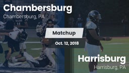 Matchup: Chambersburg High Sc vs. Harrisburg  2018