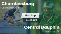 Matchup: Chambersburg High Sc vs. Central Dauphin  2018