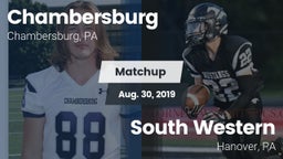 Matchup: Chambersburg High Sc vs. South Western  2019