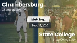 Matchup: Chambersburg High Sc vs. State College  2020