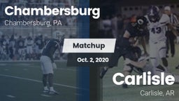 Matchup: Chambersburg High Sc vs. Carlisle  2020