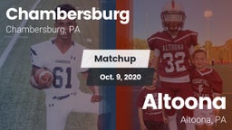 Matchup: Chambersburg High Sc vs. Altoona  2020