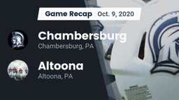 Recap: Chambersburg  vs. Altoona  2020