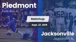 Matchup: Piedmont  vs. Jacksonville  2019