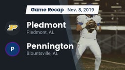 Recap: Piedmont  vs. Pennington  2019