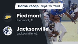Recap: Piedmont  vs. Jacksonville  2020