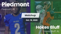 Matchup: Piedmont  vs. Hokes Bluff  2020