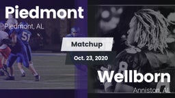 Matchup: Piedmont  vs. Wellborn  2020