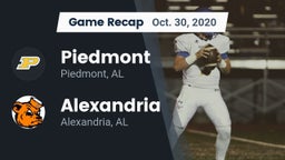 Recap: Piedmont  vs. Alexandria  2020