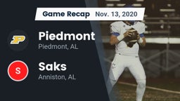 Recap: Piedmont  vs. Saks  2020
