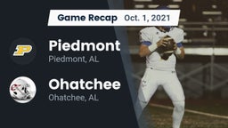 Recap: Piedmont  vs. Ohatchee  2021