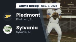 Recap: Piedmont  vs. Sylvania  2021