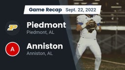 Recap: Piedmont  vs. Anniston  2022