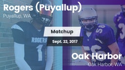 Matchup: Rogers  vs. Oak Harbor  2017