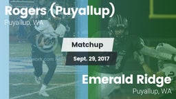 Matchup: Rogers  vs. Emerald Ridge  2017