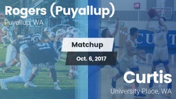 Matchup: Rogers  vs. Curtis  2017