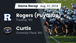 Recap: Rogers  (Puyallup) vs. Curtis  2018