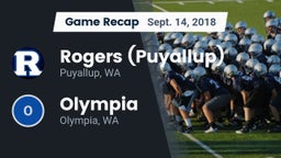 Recap: Rogers  (Puyallup) vs. Olympia  2018