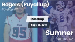 Matchup: Rogers  vs. Sumner  2018