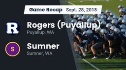 Recap: Rogers  (Puyallup) vs. Sumner  2018