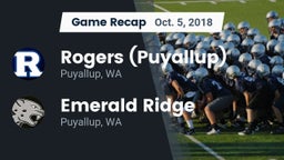 Recap: Rogers  (Puyallup) vs. Emerald Ridge  2018