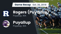 Recap: Rogers  (Puyallup) vs. Puyallup  2018