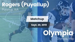 Matchup: Rogers  vs. Olympia  2019