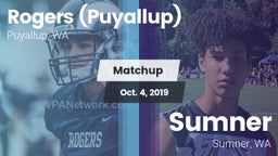 Matchup: Rogers  vs. Sumner  2019