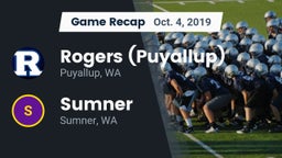 Recap: Rogers  (Puyallup) vs. Sumner  2019