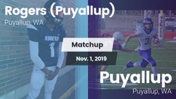 Matchup: Rogers  vs. Puyallup  2019