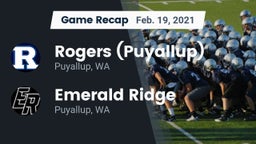 Recap: Rogers  (Puyallup) vs. Emerald Ridge  2021