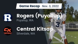 Recap: Rogers  (Puyallup) vs. Central Kitsap  2022