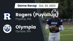 Recap: Rogers  (Puyallup) vs. Olympia  2023