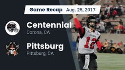 Recap: Centennial  vs. Pittsburg  2017