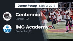 Recap: Centennial  vs. IMG Academy 2017