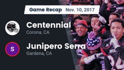 Recap: Centennial  vs. Junipero Serra  2017