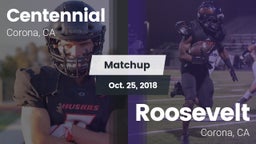 Matchup: Centennial High vs. Roosevelt  2018