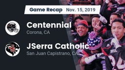 Recap: Centennial  vs. JSerra Catholic  2019