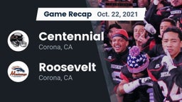 Recap: Centennial  vs. Roosevelt  2021