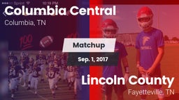 Matchup: Columbia Central vs. Lincoln County  2017