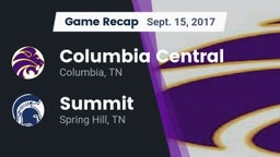 Recap: Columbia Central  vs. Summit  2017